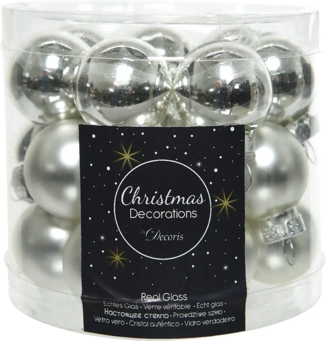 Decoris Kerstballen Mini