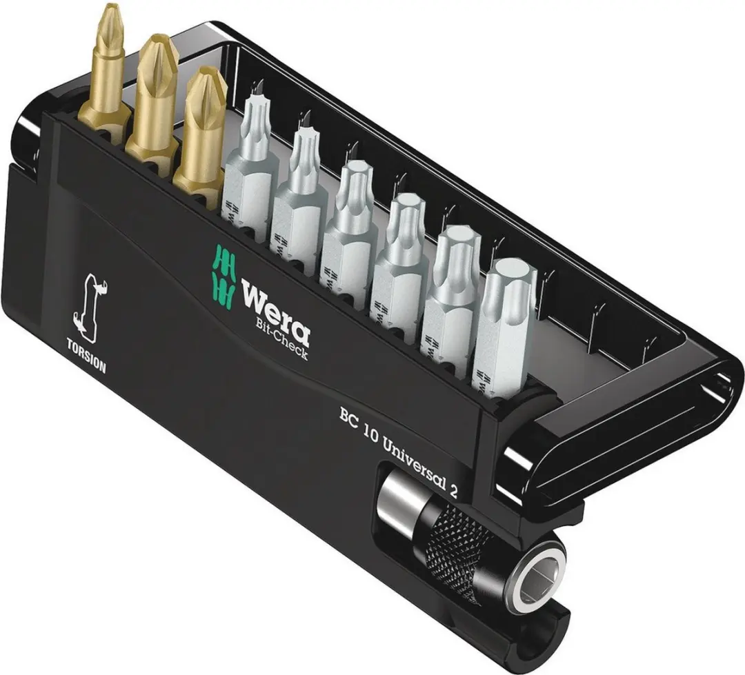 Wera 10-delige universele bitset