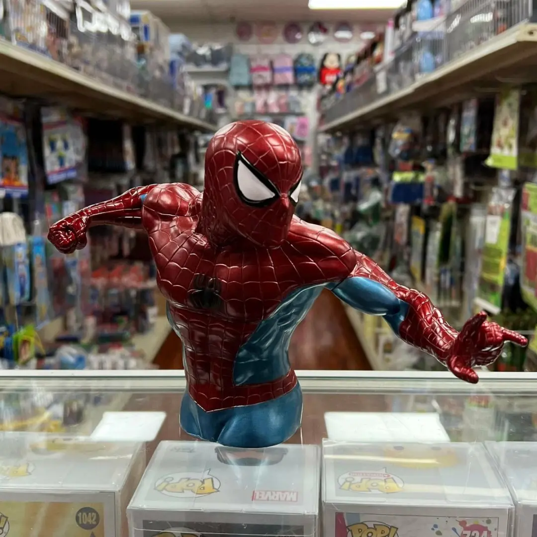 Marvel Spider-Man Spaarpot - Rood Blauw - afbeelding 5 van 6
