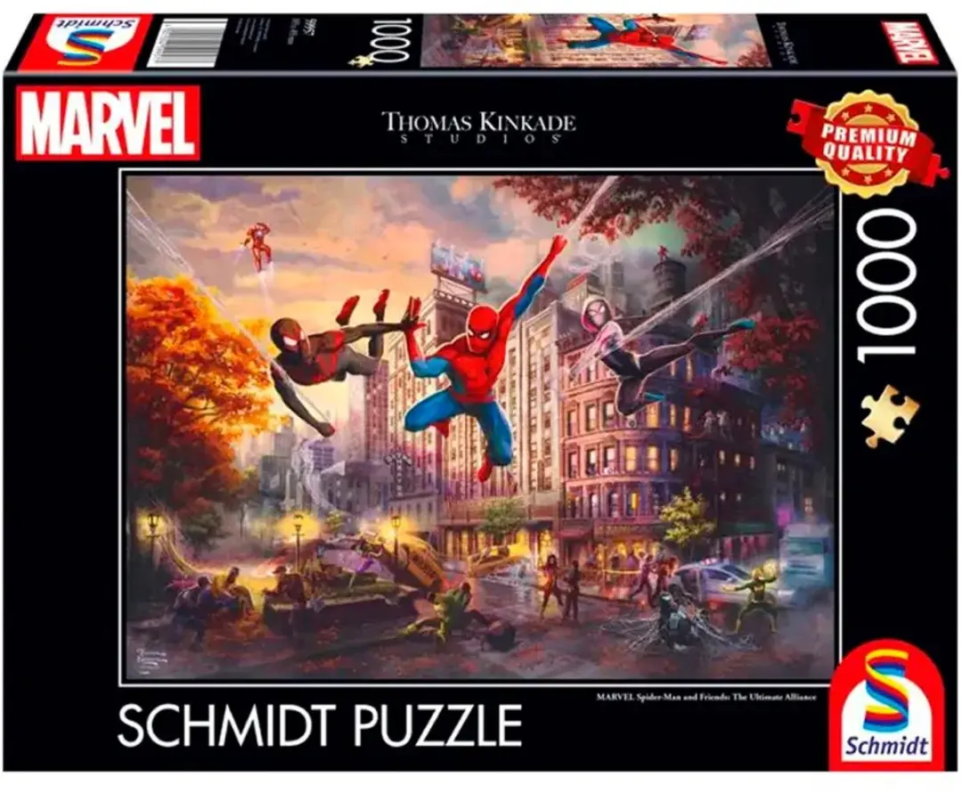 Schmidt Spider-Man Legpuzzel 1000 Stuks - Marvel Ultimate Alliance