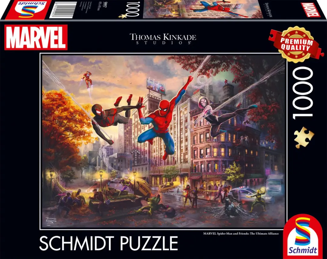 Schmidt Spider-Man Legpuzzel 1000 Stuks - Marvel Ultimate Alliance
