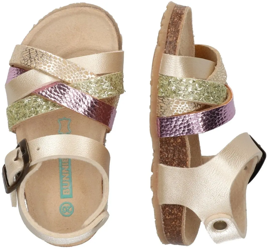 BunniesJR Becky Beach Platte Sandalen - 27 - afbeelding 6 van 6