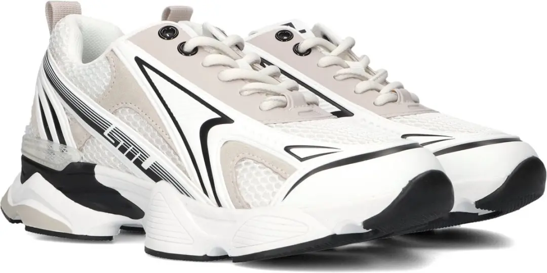 Steve Madden Speedster-e Sneakers Wit - Maat 36 - afbeelding 6 van 6