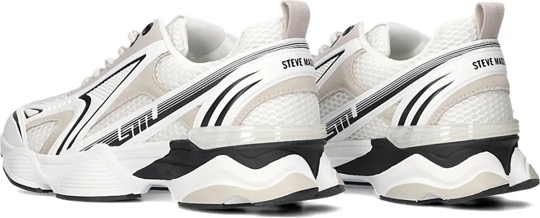 Steve Madden Speedster-e Sneakers Wit - Maat 36 - afbeelding 2 van 6