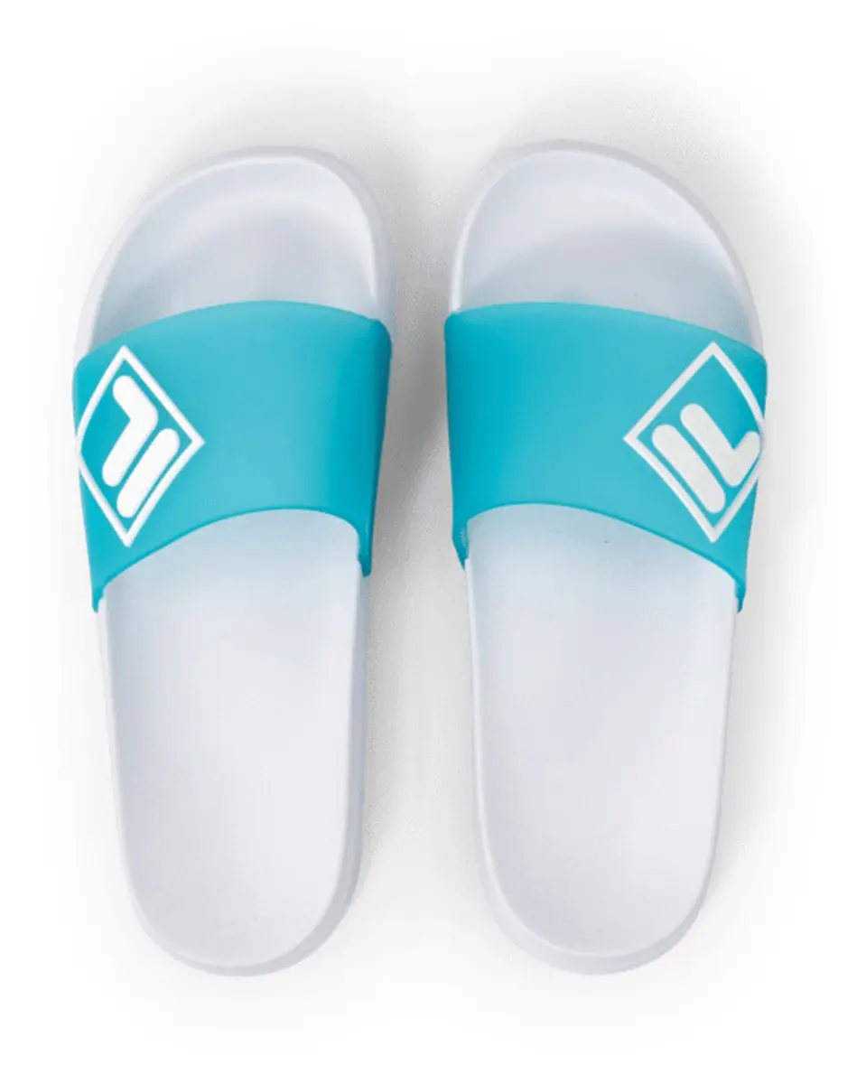 Fila Morro Bay Lugo Vrouwenslippers - Slides 38 - Baltisch/Wit - afbeelding 3 van 3