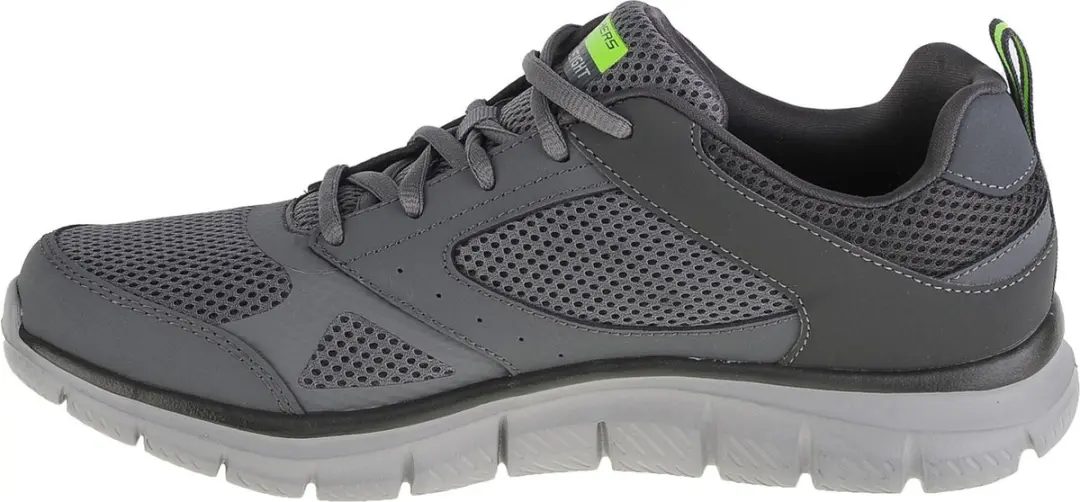 Skechers Track-Syntac 232398-CHAR Sneakers - Grijs - Maat 42.5 - afbeelding 4 van 6