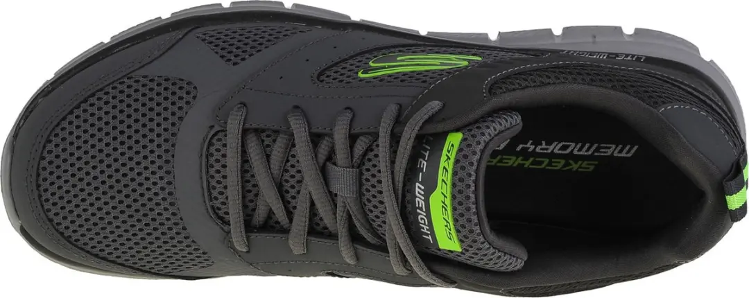 Skechers Track-Syntac 232398-CHAR Sneakers - Grijs - Maat 42.5 - afbeelding 5 van 6