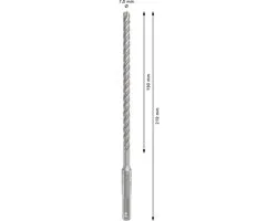 Bosch Professional SDS plus-5X Hamerboor 7x150x210mm - afbeelding 2 van 5