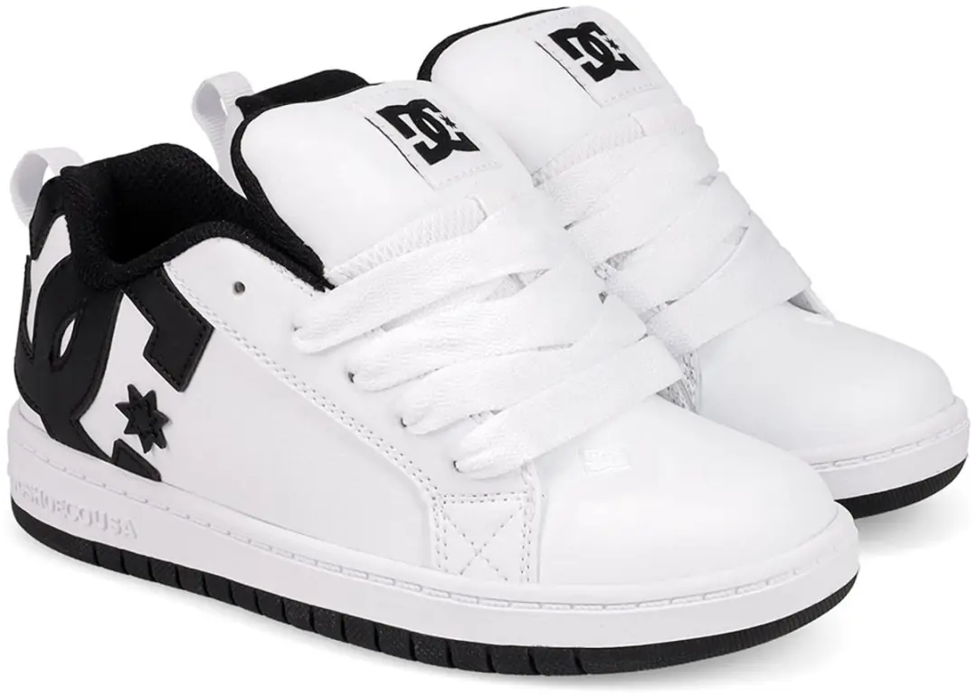 Dc Shoes Court Graffik Schoenen Wit EU 28 Kinderen