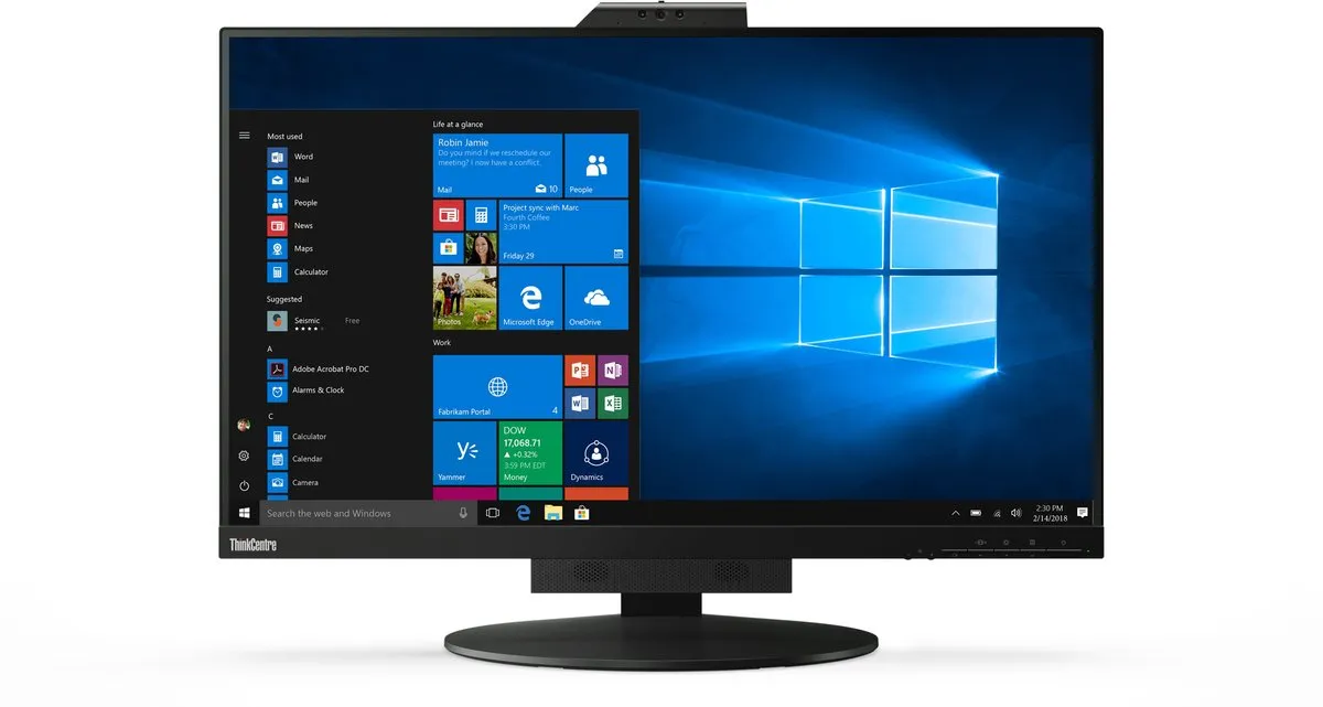 Lenovo 11JHRAT1EU Monitor QHD 27" IPS - 1x HDMI 2.0, 2x USB 3.0