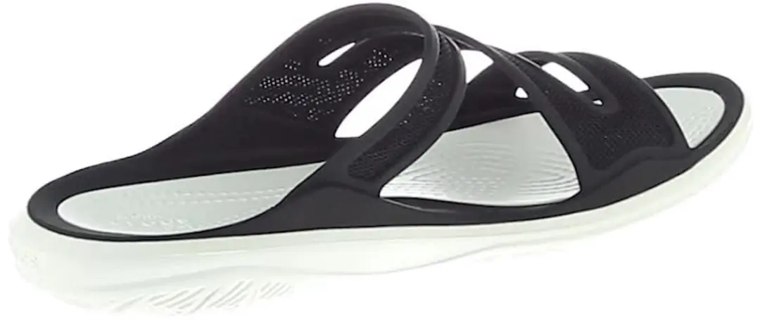 Crocs Swiftwater Telluride Sandalen Zwart/Wit Maat 34/35 US 5