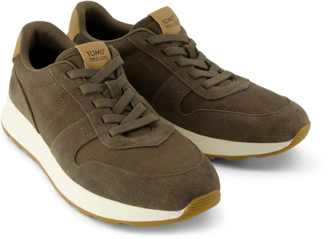 TOMS Travel Lite Retro 10021276 Trainers - 40 - Olijfgroen - afbeelding 3 van 5