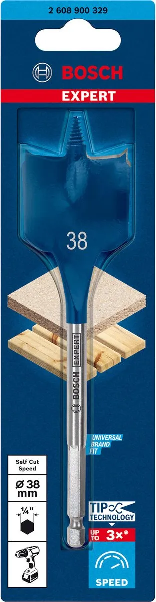 Bosch Professional EXPERT Speedboor Self Cut 38mm - Hout - afbeelding 6 van 6