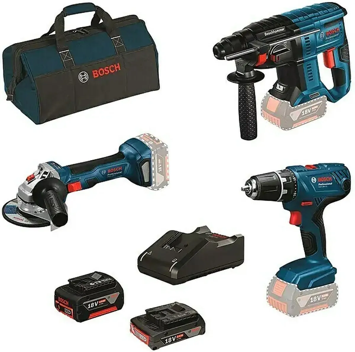 Bosch Professional Accu Gereedschapsset 7-delig