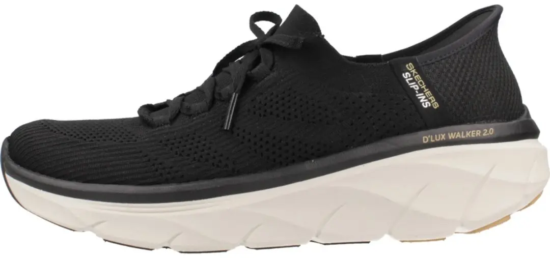 Skechers Slip-Ins D'lux Walker 2.0 150105-BKTN Sneakers - Zwart - afbeelding 2 van 6