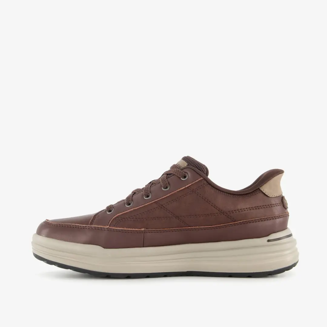 Skechers STERLING Heren Instappers - Chocolate