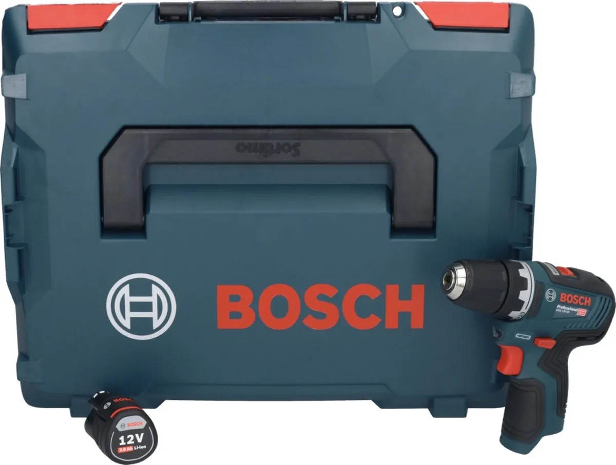Bosch Professional GSR 12V-35 Accuboormachine - 35Nm Borstelloos - 1x 3.0Ah Accu