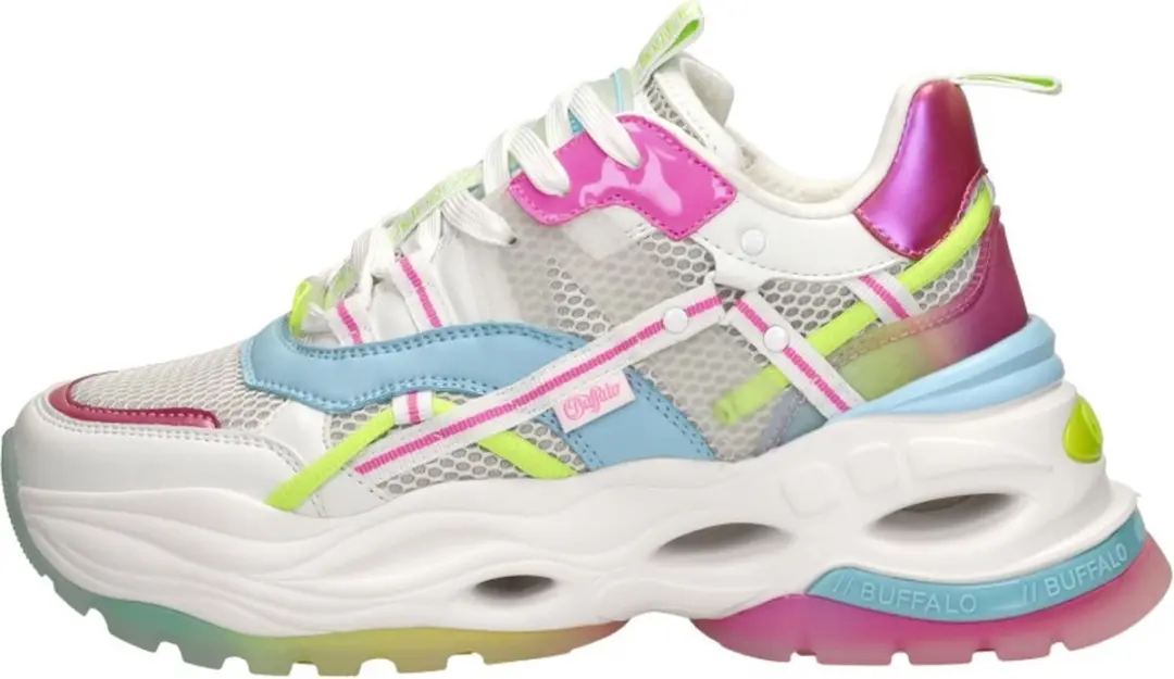 BUFFALO Triplet Hollow Lage sneakers - Dames - Multi - Maat 37 - afbeelding 2 van 6