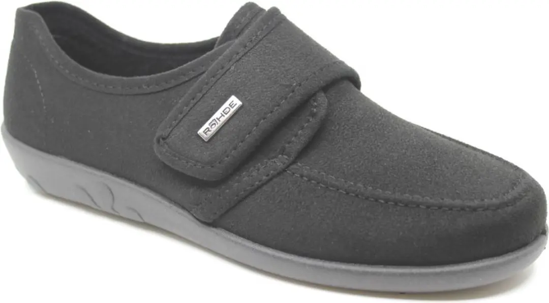 Rohde Dames Pantoffels 37 - Zwart