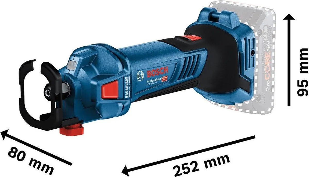 Bosch Professional 06019K8000 Freesmachine 18V - 340W