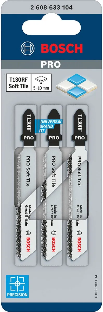 Bosch Professional DECOUPEERZB T130RIFF 3 - 1 Stuk