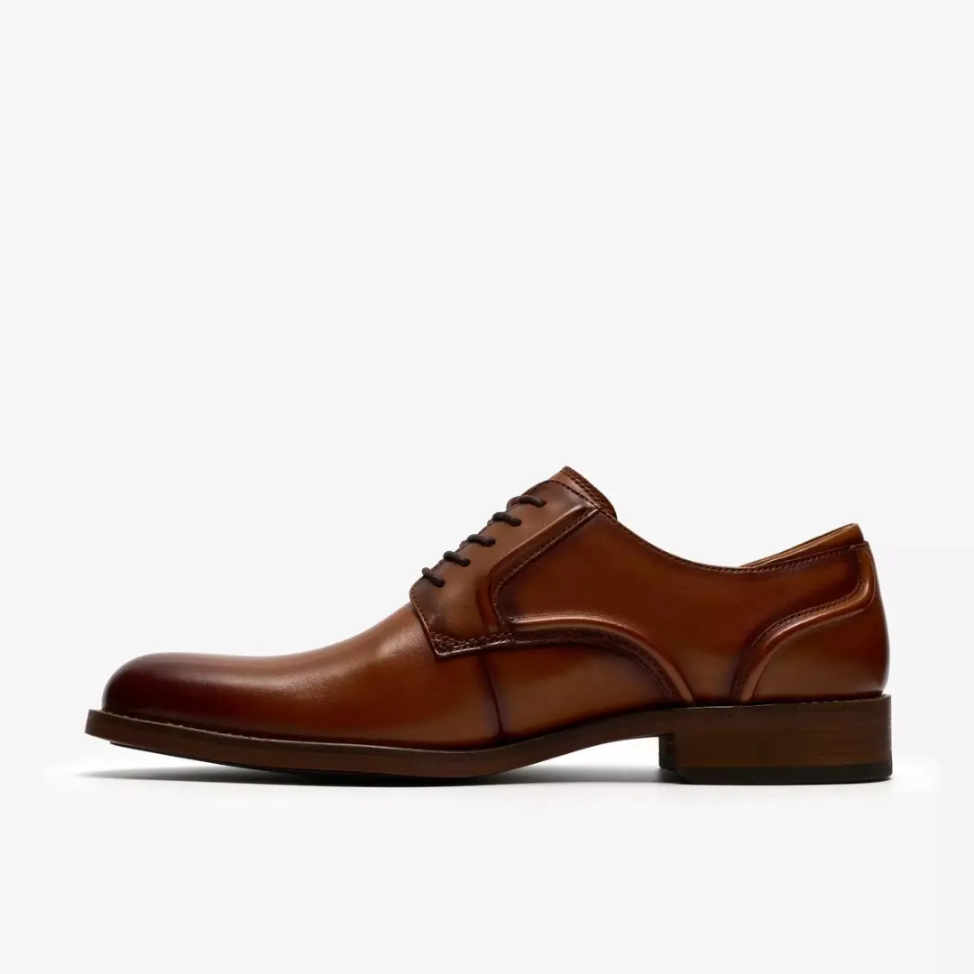 Clarks Veterschoen Cognac - Maat 42.5