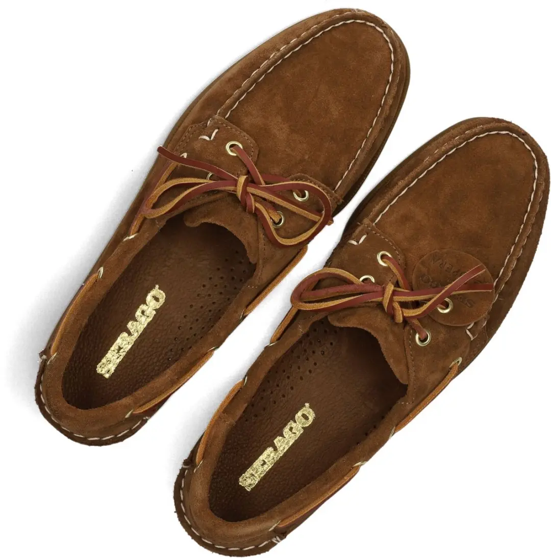 Sebago Portland Artisan Veterschoenen - Heren - Bruin - Maat 44