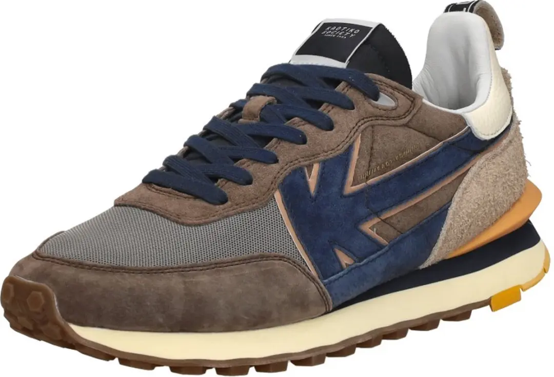 Kaotiko Nara Sneakers Laag - Donkerbruin - afbeelding 4 van 6