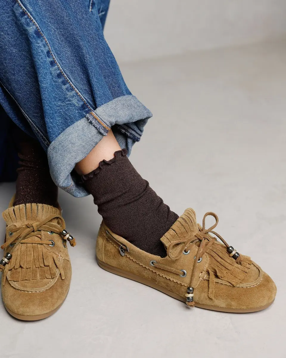 VIA VAI June Loua Mocassins - Khaki - Maat 41 - afbeelding 6 van 6
