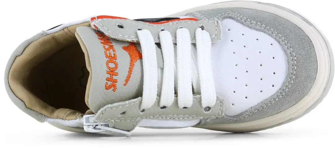 Shoesme Grijze Sneaker Veterschoenen - Maat 27