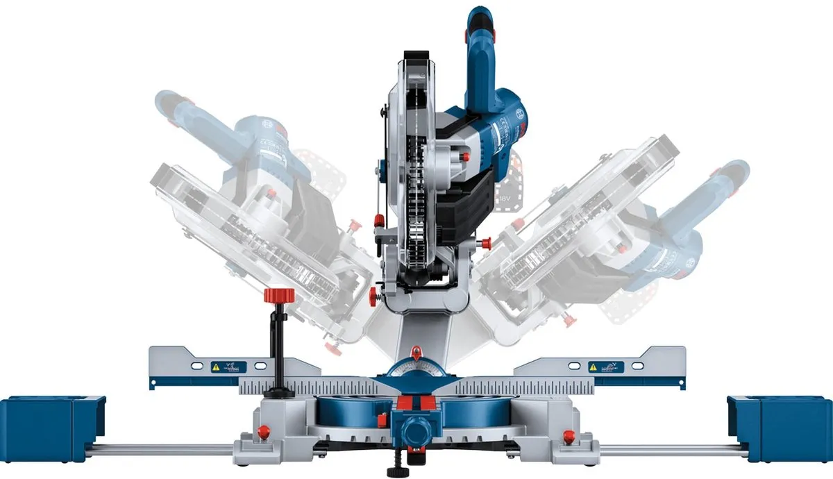Bosch Professional GCM 18V-254 D Accu Verstekzaag - 254mm