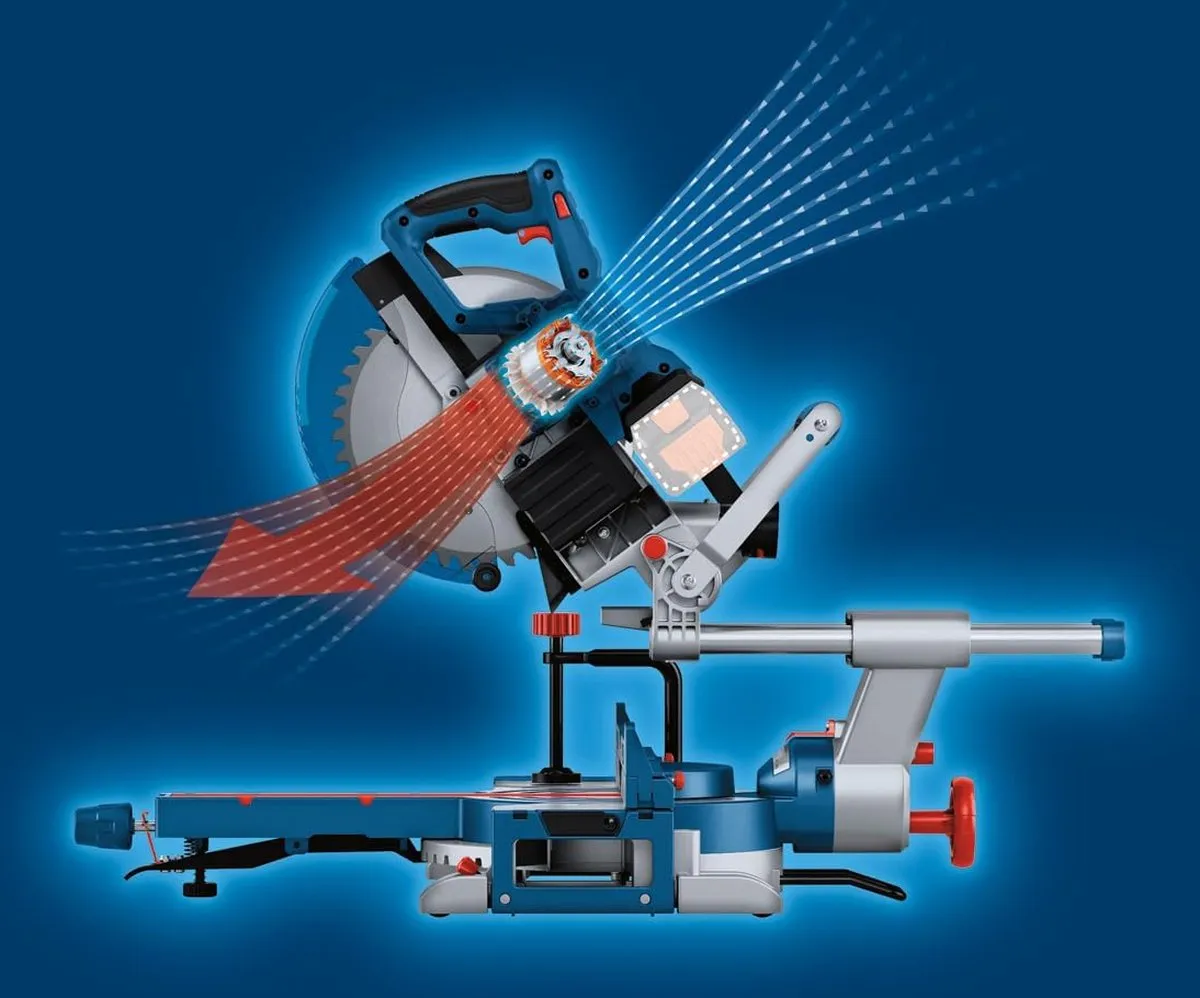 Bosch Professional GCM 18V-254 D Accu Verstekzaag - 254mm