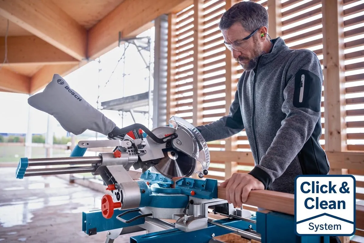 Bosch Professional GCM 18V-254 D Accu Verstekzaag - 254mm