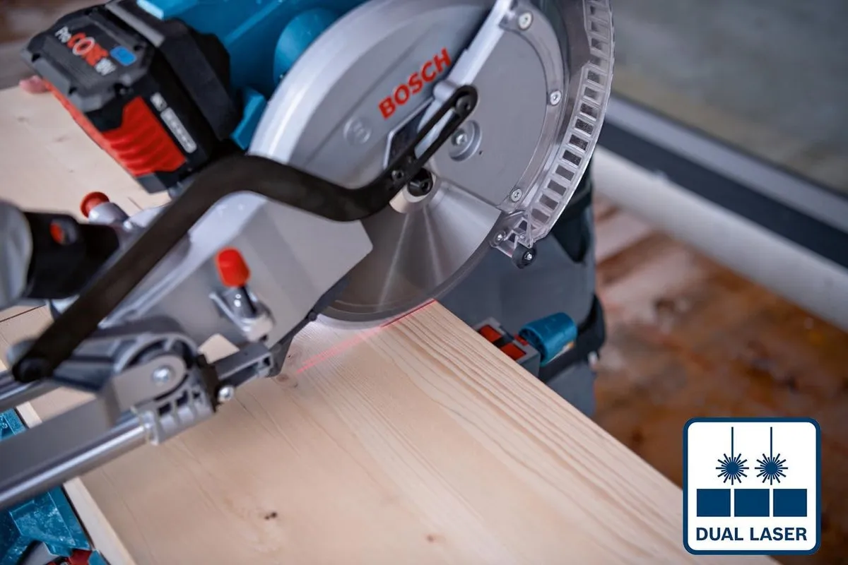 Bosch Professional GCM 18V-254 D Accu Verstekzaag - 254mm - afbeelding 6 van 6