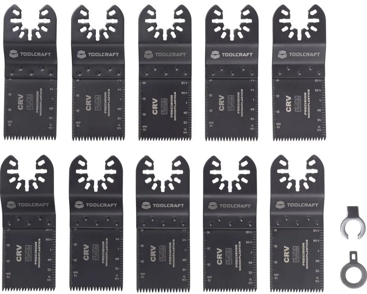 TOOLCRAFT TO-10283850 Multitool Accessoireset 10-delig