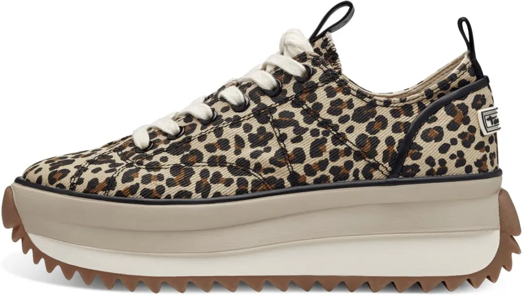 Tamaris damestrainers 1-23731-41 360 Damestrainers Vegan M2373141 Luipaard