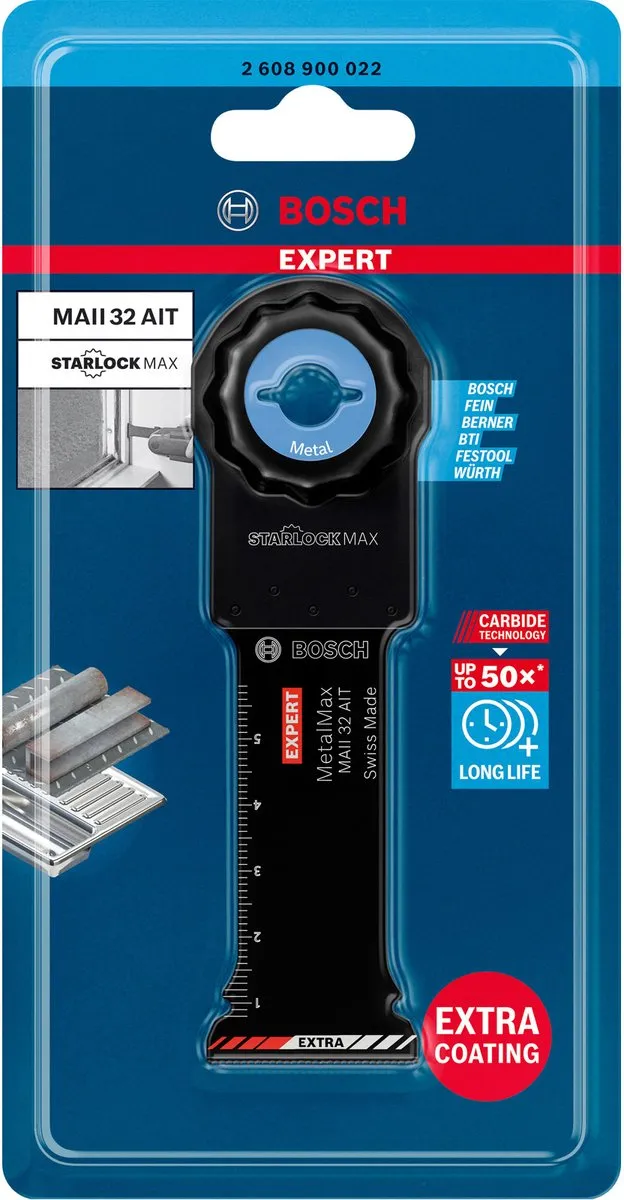 Bosch Professional EXPERT StarlockMax Metaalzaagblad 32mm - 1 Stuk - afbeelding 5 van 6