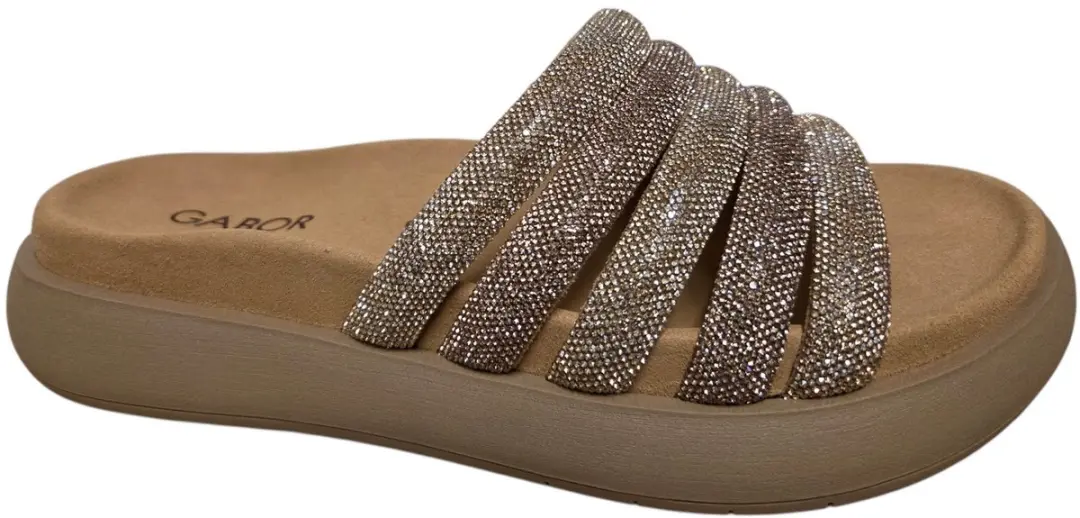 Gabor 83.752.82 Slippers Dames - Brons/Goud - 43 - afbeelding 2 van 6