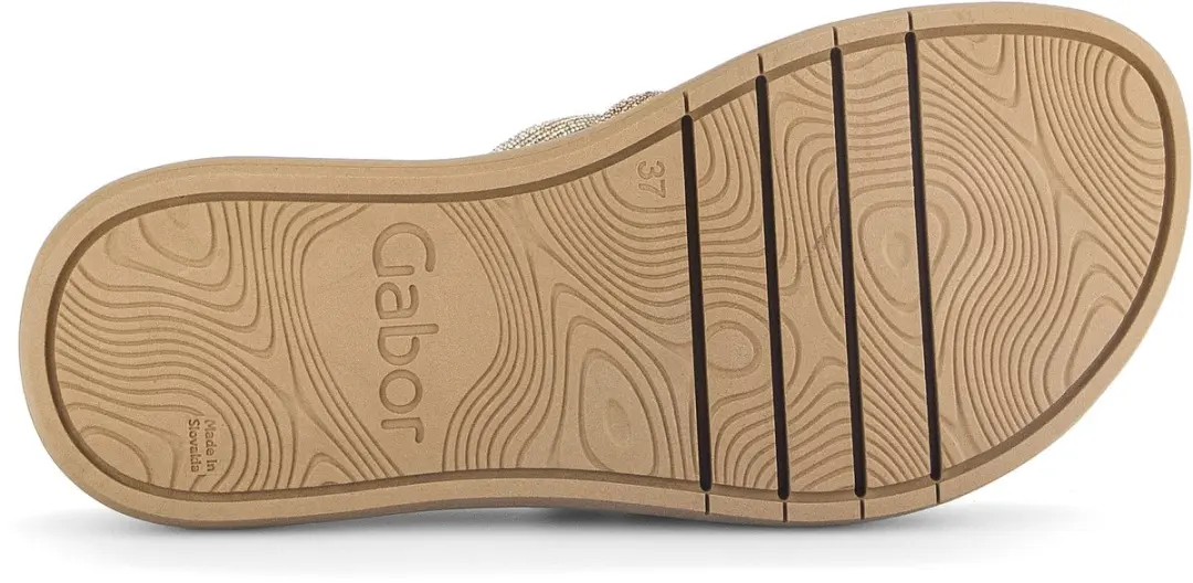 Gabor 83.752.82 Slippers Dames - Brons/Goud - 43 - afbeelding 6 van 6