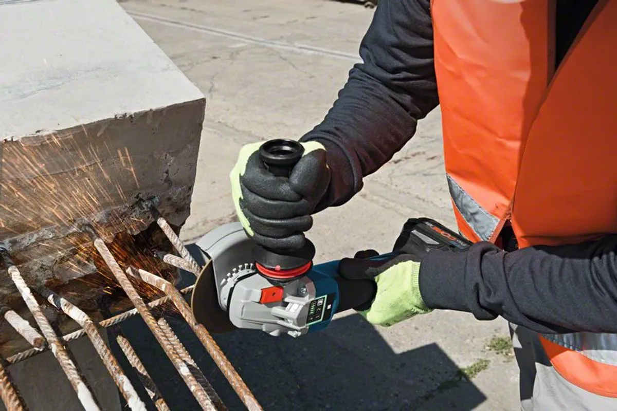 Bosch Professional GWS 18V-10 Accu Haakse Slijper 125mm - Basic Body