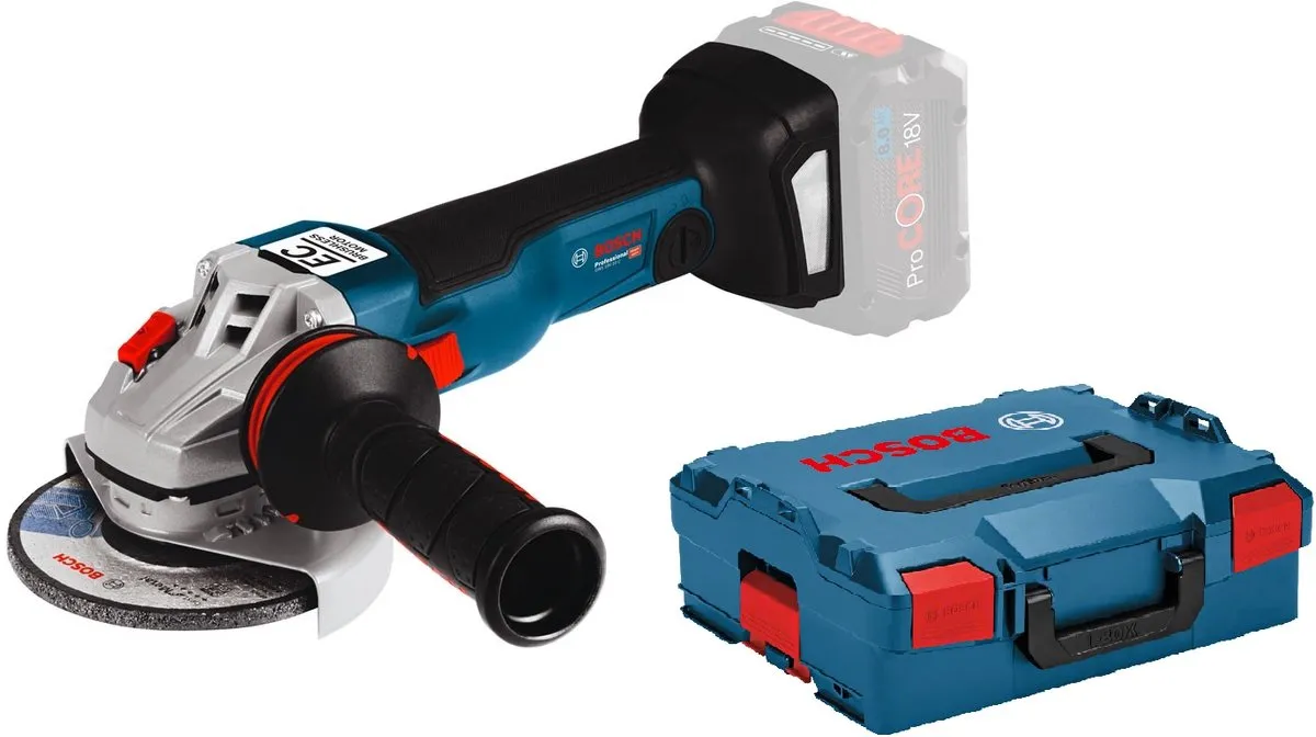 Bosch Professional GWS 18V-10 Accu Haakse Slijper 125mm