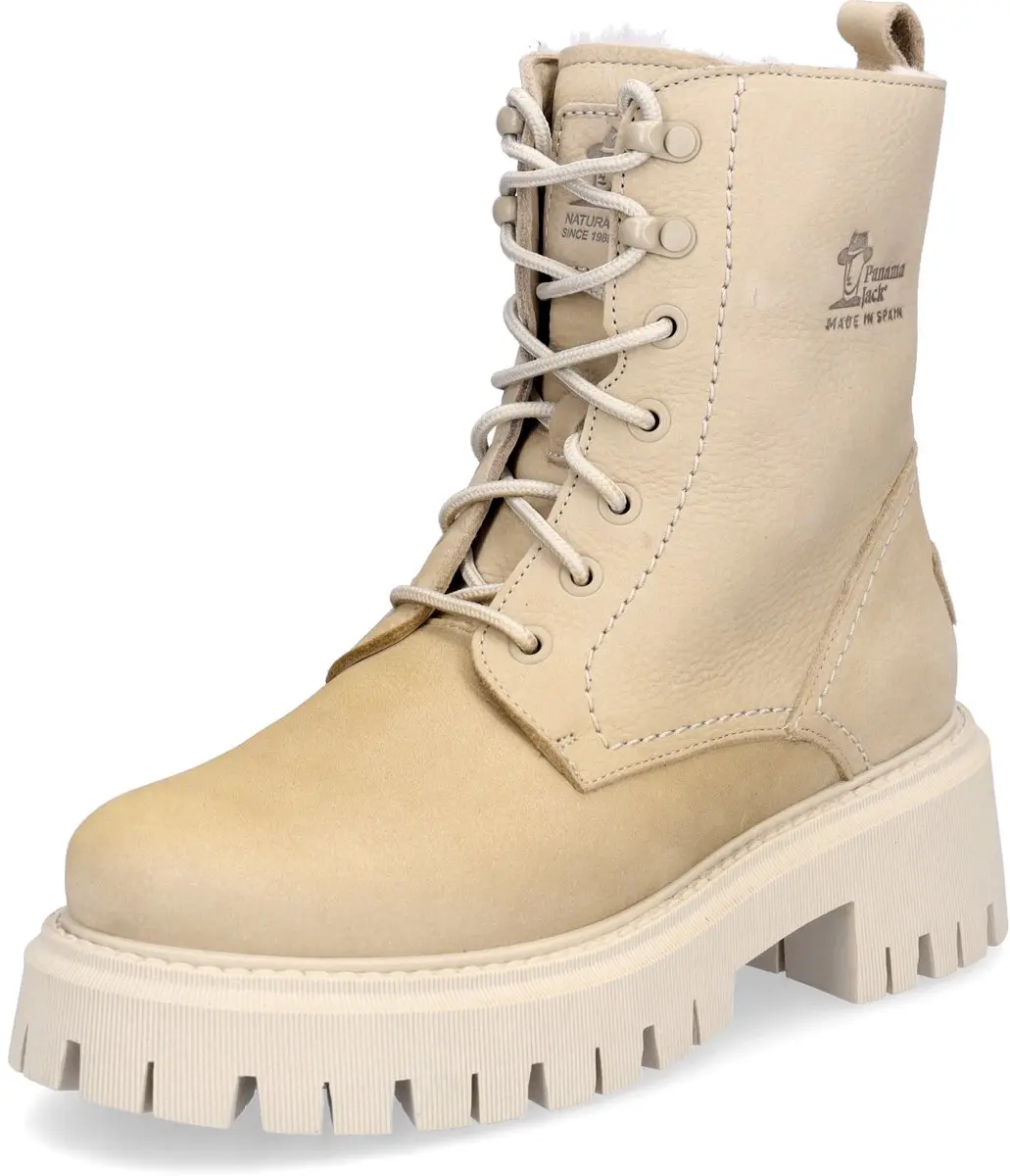Panama Jack dames veterlaars beige