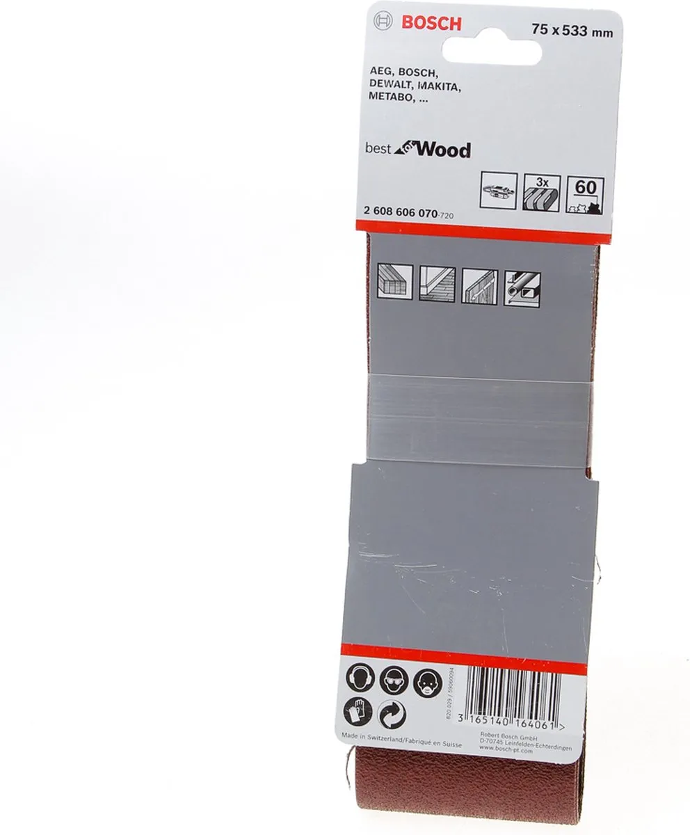 Bosch Professional 3 Banden 75x533 Best Wood+Paint