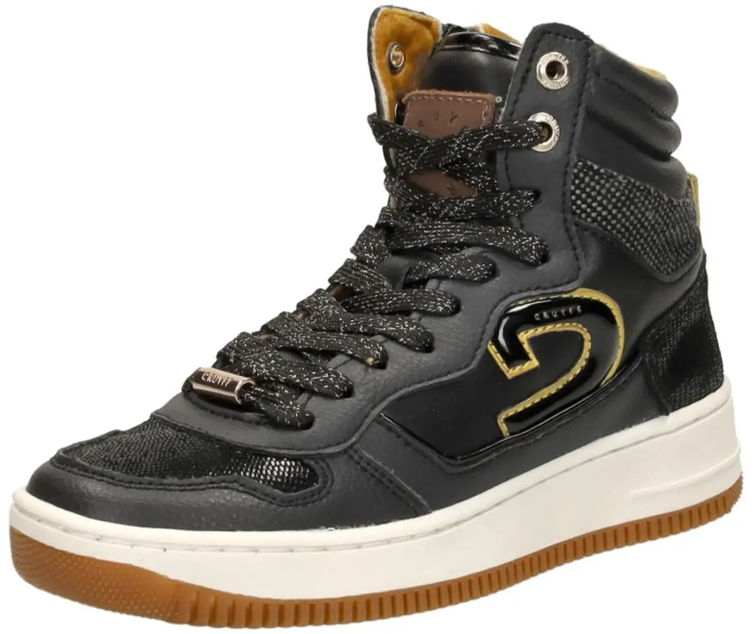 Cruyff Campo High Sneakers Meisjes - Zwart - 34 - afbeelding 5 van 6