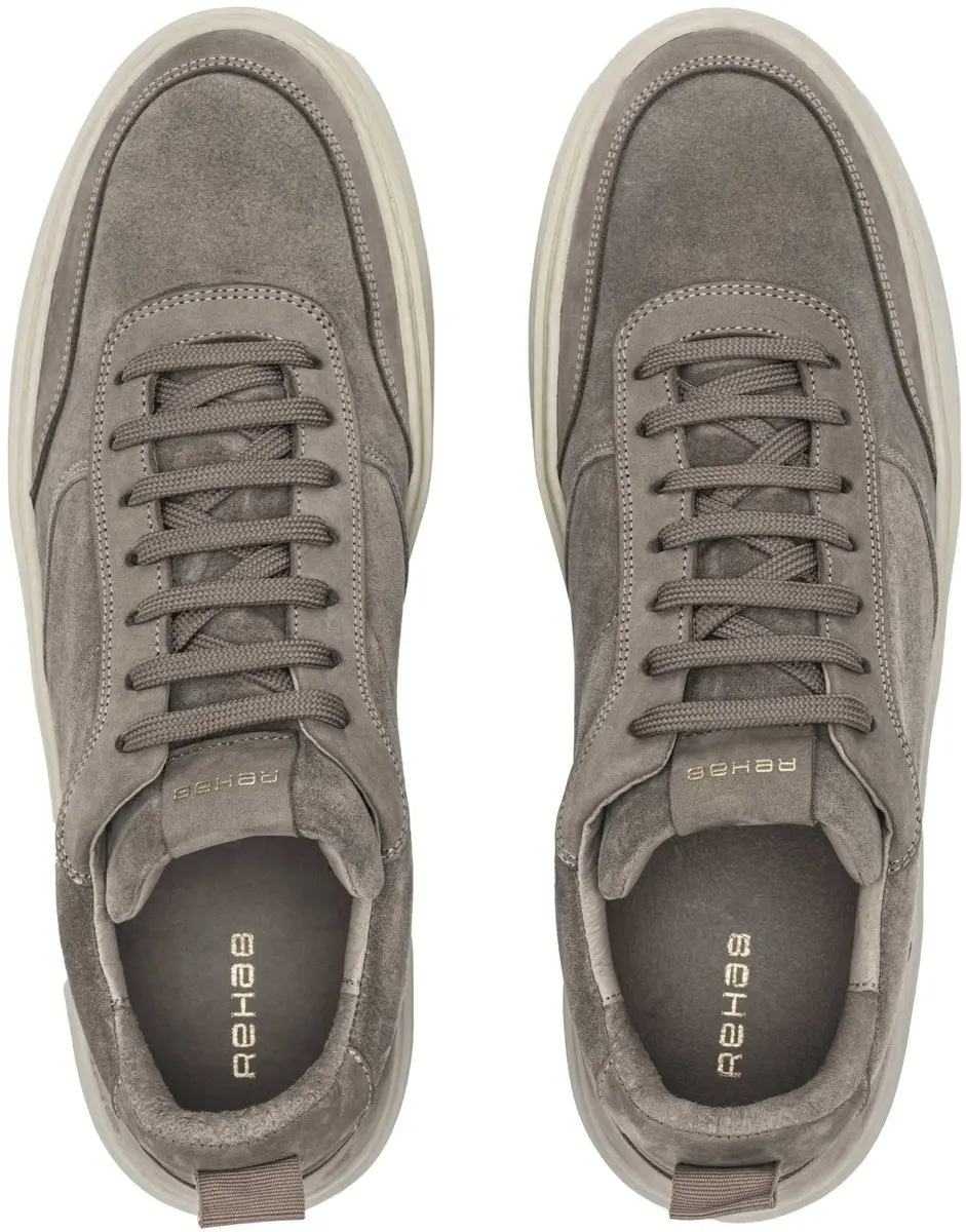 Rehab Oliver Mid Suede 4700 Hoge Sneakers - Taupe - 44 - afbeelding 6 van 6