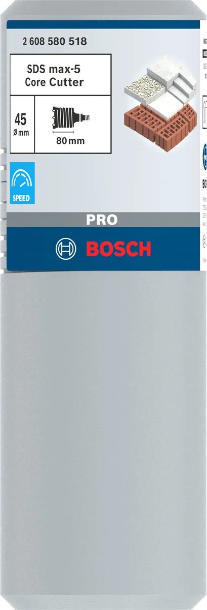 Bosch Professional SDS max-5 Core Cutter 45mm
