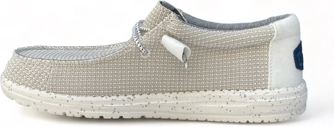 HEYDUDE Wally Sport Mesh Sneakers - Maat 43 - Off White - afbeelding 2 van 6