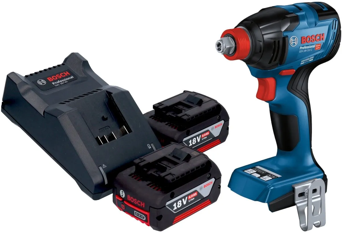 Bosch Professional GDX 18V-210 C Accu-slagmoersleutel 210Nm