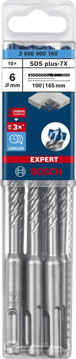 Bosch Professional EXPERT SDS plus-7X Hamerboor 6mm