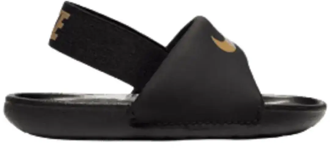 Nike Kawa Slides BV1094-003 - Maat 26 - Zwart/Goud
